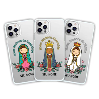 Capa de Celular Nossa Senhora Personalizada